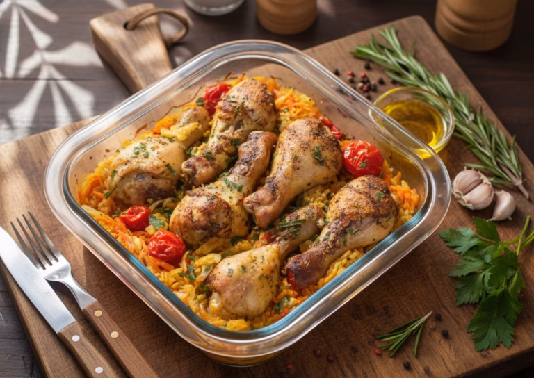 Ароматные куриные ножки, запеченные в рукаве до золотистой корочки