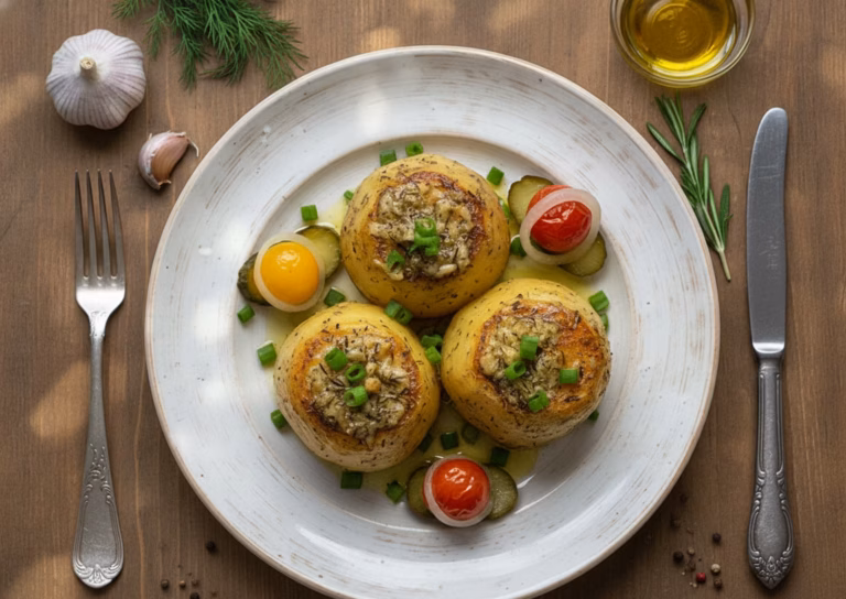 "Нежный картофельный фондан с изысканным вкусом"