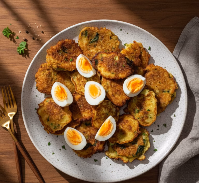 Сочные греческие кефтедес из мяса и трав