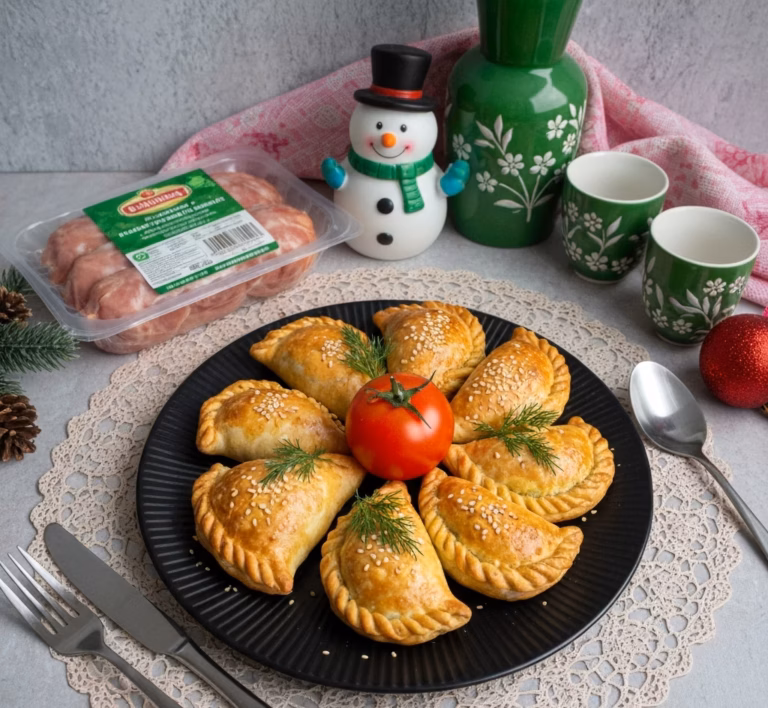Аппетитные ракушки с нежной индейкой внутри