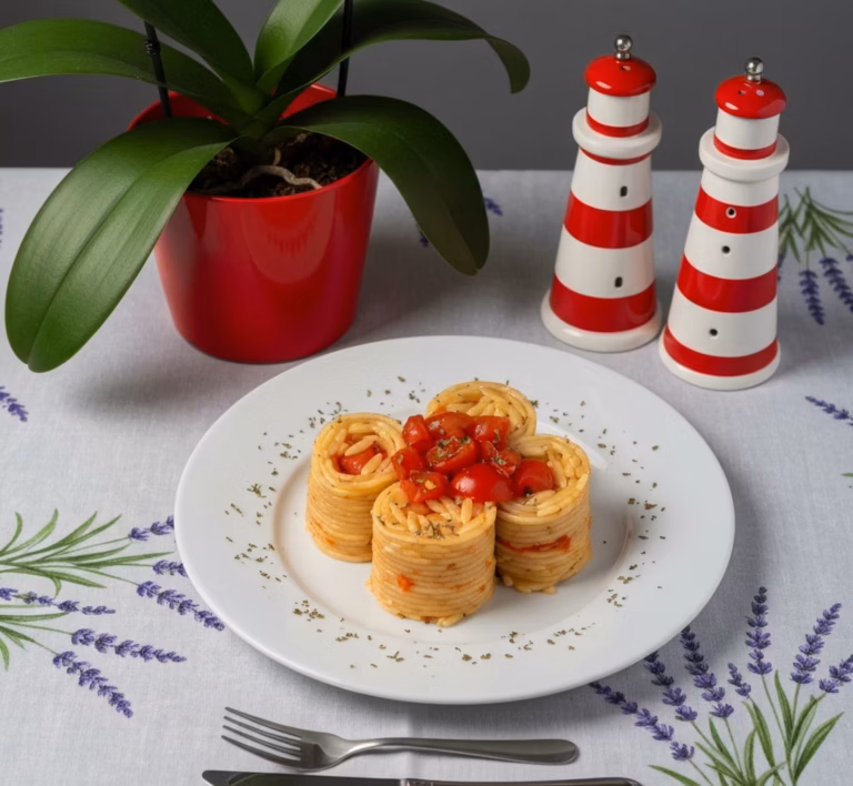 Нежная куриная грудка с изысканной пастой орзо
