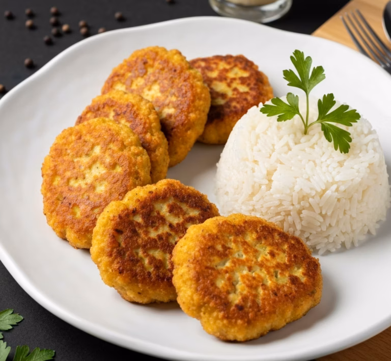 Нежные куриные котлеты с ароматными овощами