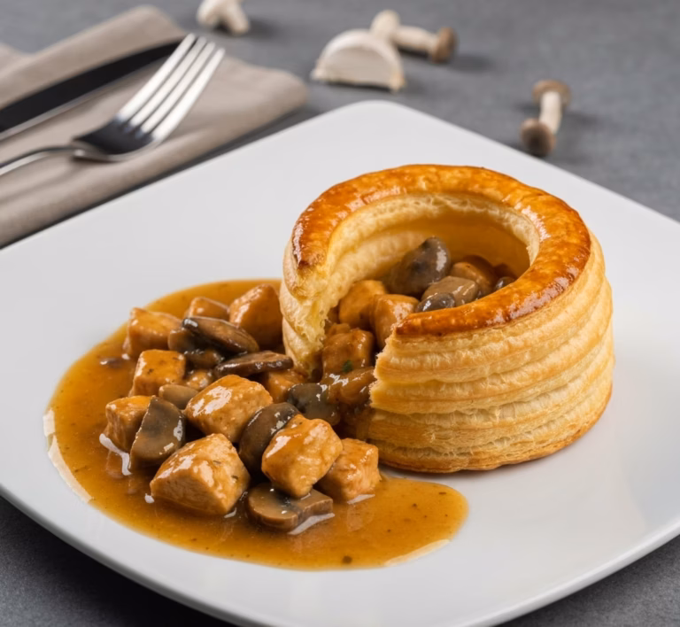 Нежные пирожки с курицей и грибным ароматом