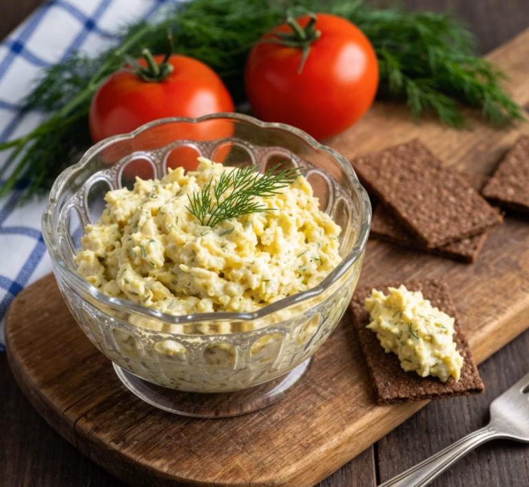 Ностальгический советский еврейский салат с традиционным вкусом