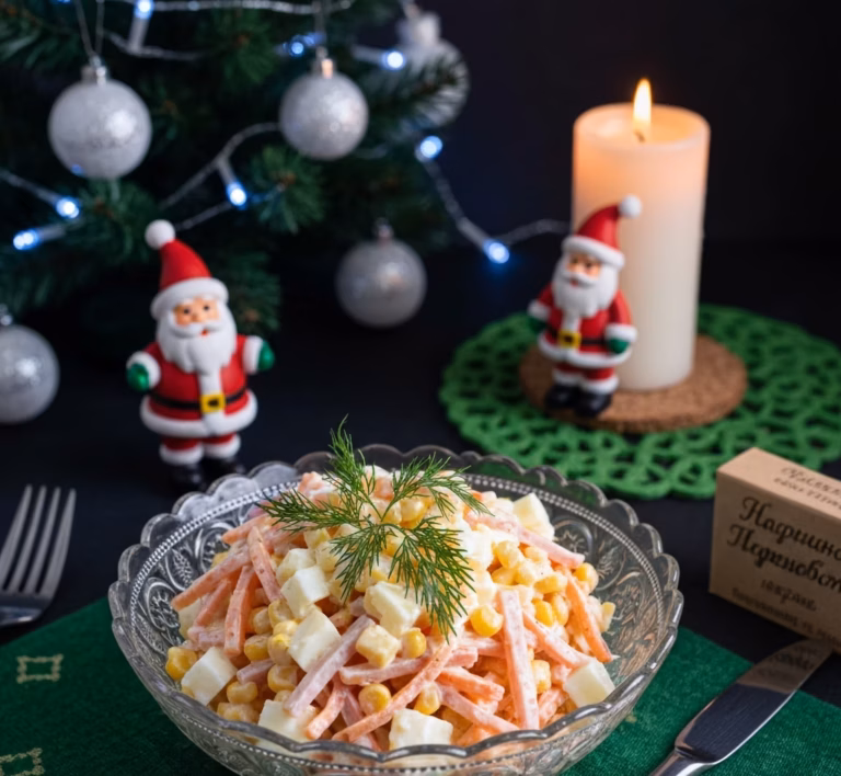 Вихрь вкусов в салате Переполох