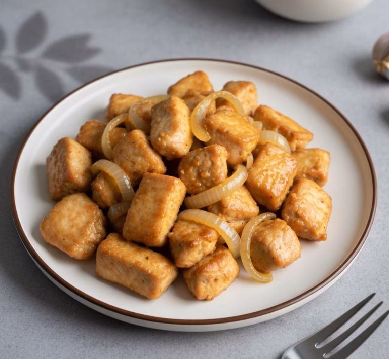 Пряная курица в карри соусе