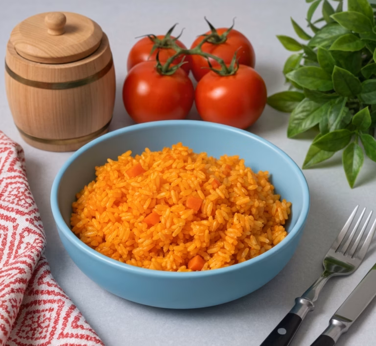 Пряный рис с томатной ноткой на гарнир