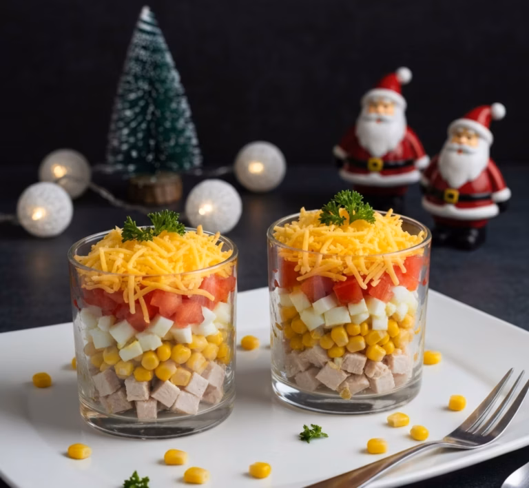 Вкусный салат Восторг с ярким акцентом