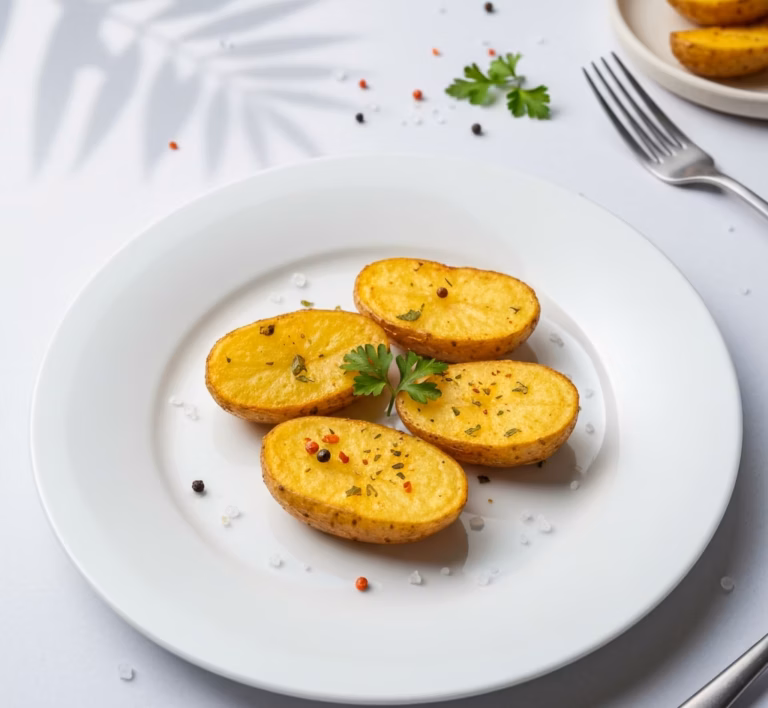 Золотистый картофель с хрустящей корочкой