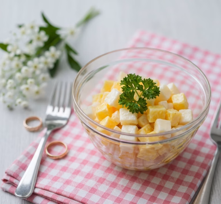Изящный салат Сударыня с изысканным вкусом