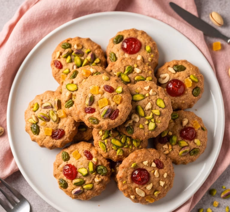 Нежное флорентийское печенье с фисташковой ноткой