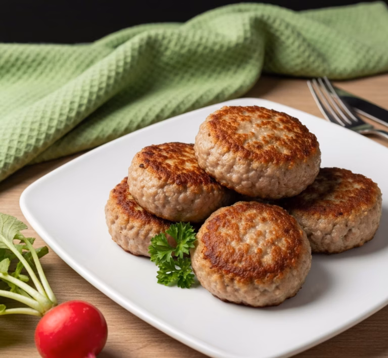 Нежные и простые мясные котлеты домашнего приготовления