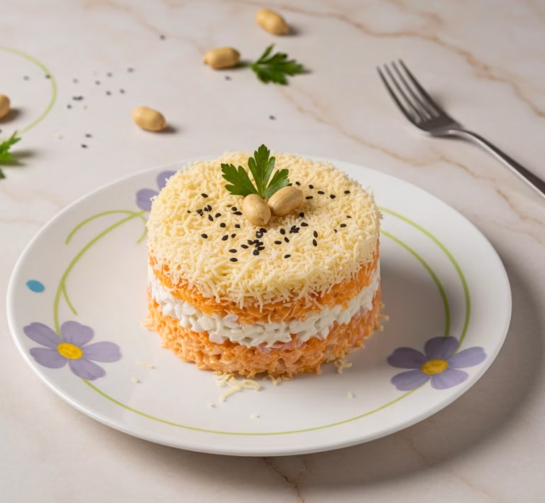 Нежный салат Валентина с ярким вкусом
