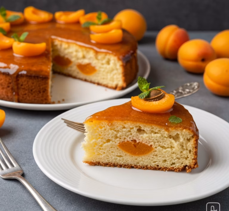 Нежный торт с дыней и лимонной свежестью