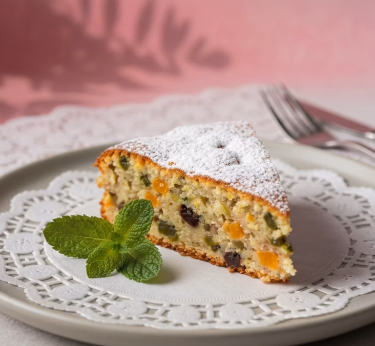 Освежающий морковный пирог с мятой и грецкими орехами