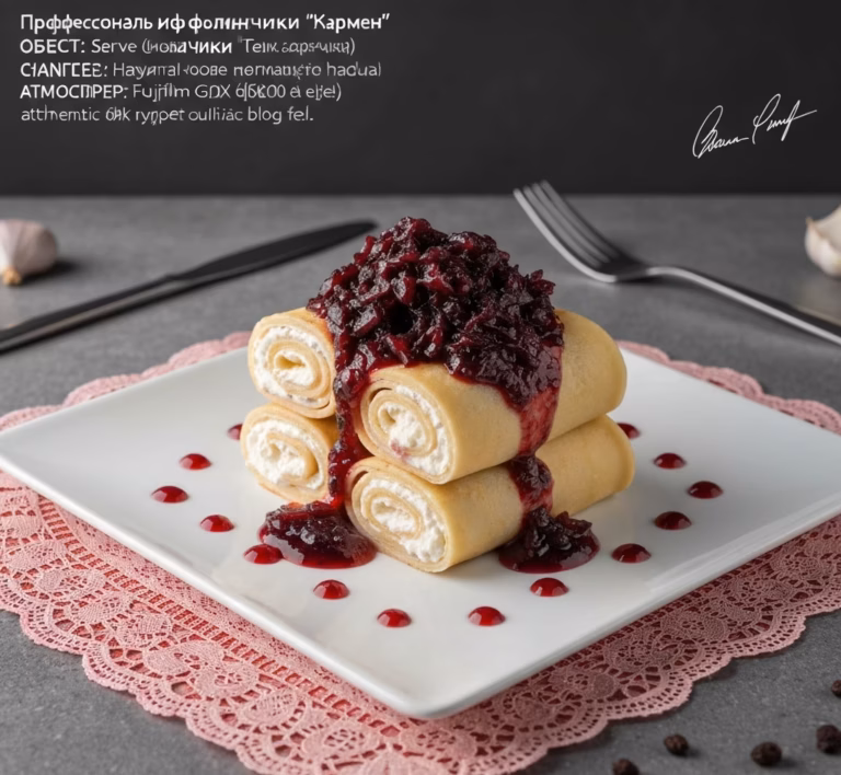 Солнечные блинчики Кармен с нежным ароматом