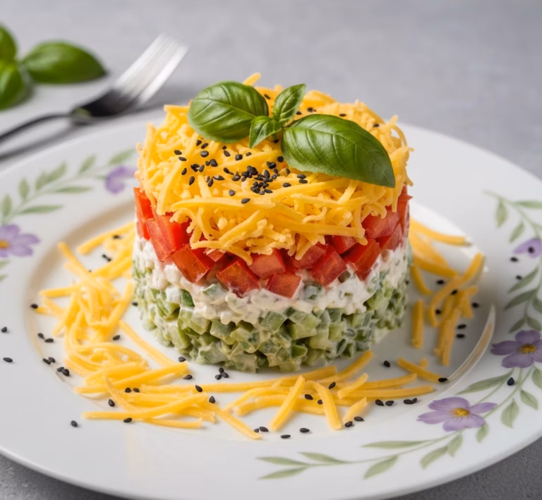 Взрывной микс салата Безумие вкуса