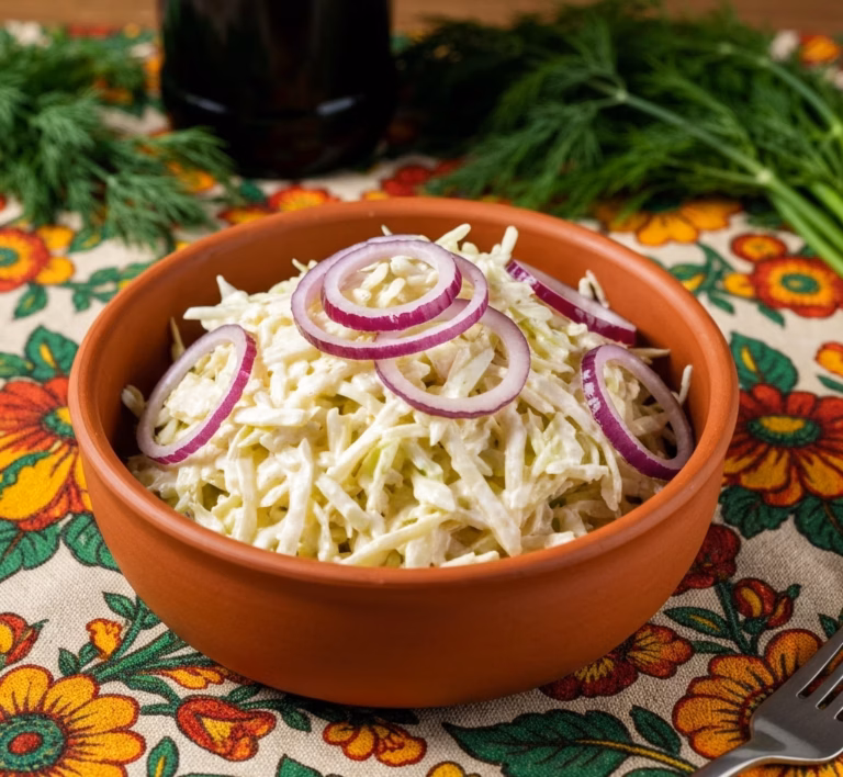Яркий салат Трояк с тройной гармонией вкусов
