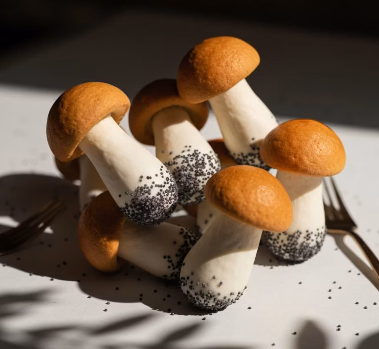 Ароматные пряничные медовые грибочки с нежным вкусом