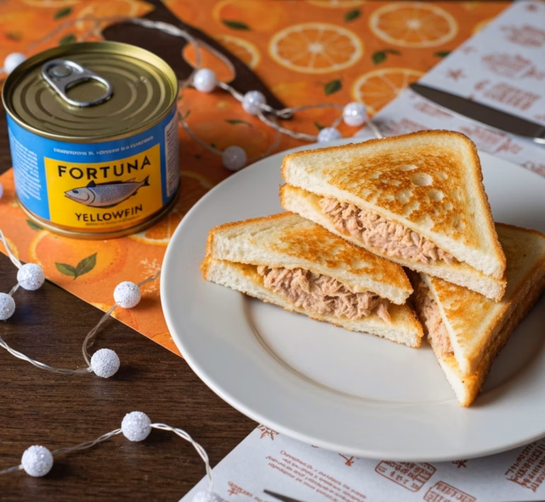 Сочные закрытые сэндвичи с тунцом